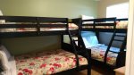 Bedroom 2 Two Full bunk beds with twins on top